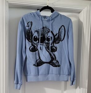 Blue Stitch Hoodie